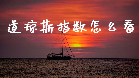 道琼斯指数怎么看_https://m.letulww.com_期货开户保证金_第1张