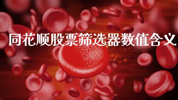 同花顺股票筛选器数值含义_https://m.letulww.com_期货交易软件_第1张