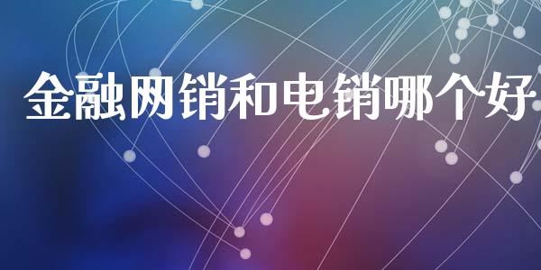 金融网销和电销哪个好_https://m.letulww.com_期货开户保证金_第1张