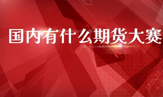 国内有什么期货大赛_https://m.letulww.com_期货开户保证金_第1张
