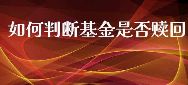如何判断基金是否赎回_https://m.letulww.com_股指期货交易时间_第1张