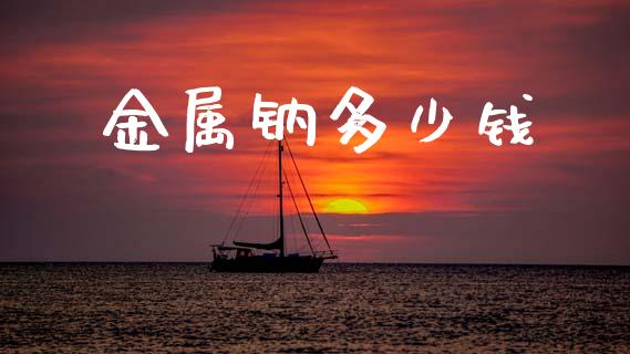 金属钠多少钱_https://m.letulww.com_期货交易策略_第1张