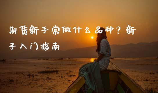 期货新手常做什么品种？新手入门指南_https://m.letulww.com_期货交易策略_第1张