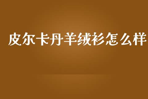 皮尔卡丹羊绒衫怎么样_https://m.letulww.com_期货开户保证金_第1张