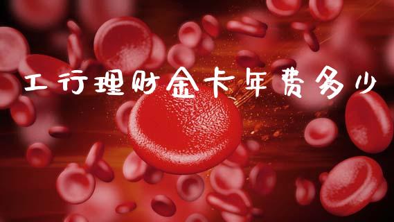 工行理财金卡年费多少_https://m.letulww.com_期货交易策略_第1张
