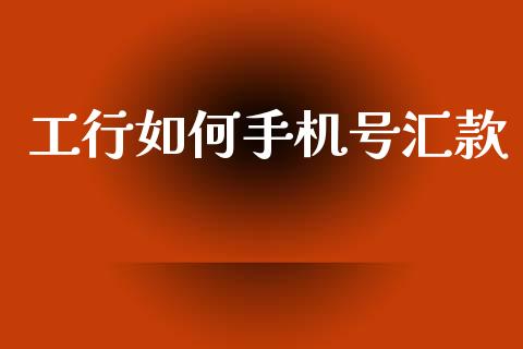 工行如何手机号汇款_https://m.letulww.com_期货交易策略_第1张