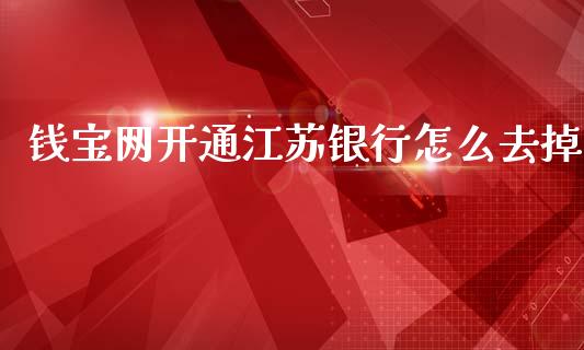 钱宝网开通江苏银行怎么去掉_https://m.letulww.com_期货交易软件_第1张
