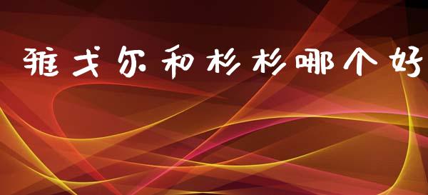 雅戈尔和杉杉哪个好_https://m.letulww.com_股指期货交易时间_第1张