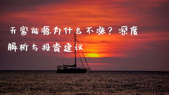 天富能源为什么不涨？深度解析与投资建议_https://m.letulww.com_期货开户保证金_第1张