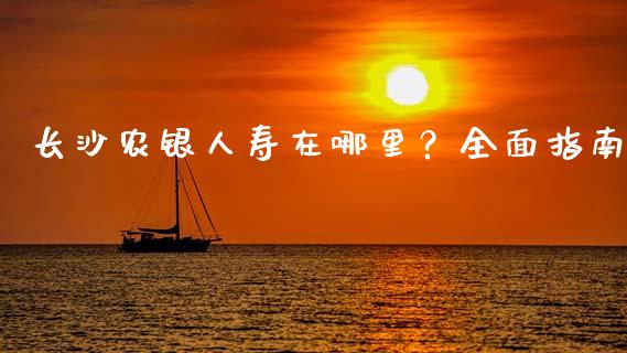 长沙农银人寿在哪里？全面指南_https://m.letulww.com_期货交易策略_第1张