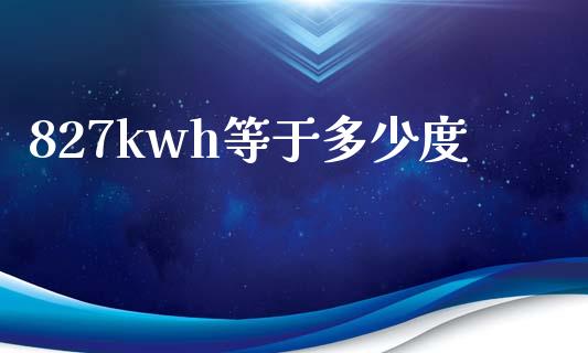 827kwh等于多少度_https://m.letulww.com_期货开户保证金_第1张
