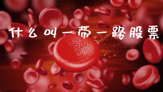 什么叫一带一路股票_https://m.letulww.com_期货交易软件_第1张