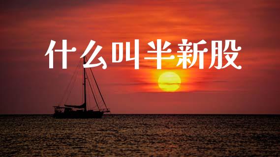 什么叫半新股_https://m.letulww.com_期货开户保证金_第1张
