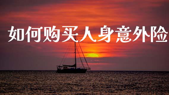 如何购买人身意外险_https://m.letulww.com_期货交易策略_第1张