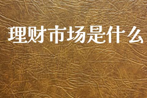理财市场是什么_https://m.letulww.com_期货交易策略_第1张