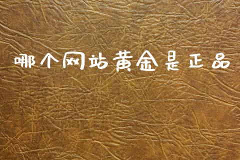 哪个网站黄金是正品_https://m.letulww.com_期货交易策略_第1张