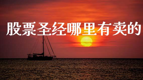 股票圣经哪里有卖的_https://m.letulww.com_期货交易策略_第1张