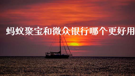 蚂蚁聚宝和微众银行哪个更好用_https://m.letulww.com_股指期货交易时间_第1张