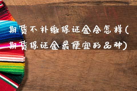期货不补缴保证金会怎样(期货保证金最便宜的品种)_https://m.letulww.com_期货交易软件_第1张