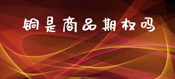 铜是商品期权吗_https://m.letulww.com_期货交易软件_第1张