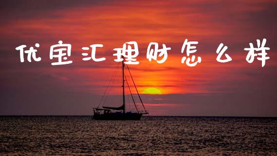 优宝汇理财怎么样_https://m.letulww.com_期货开户保证金_第1张