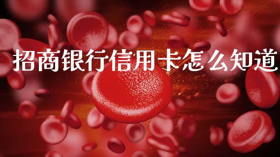 招商银行信用卡怎么知道_https://m.letulww.com_股指期货交易时间_第1张