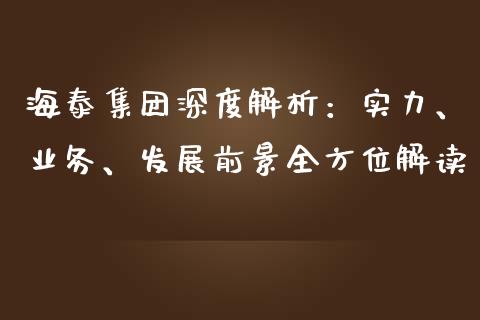 海泰集团深度解析：实力、业务、发展前景全方位解读_https://m.letulww.com_期货开户保证金_第1张
