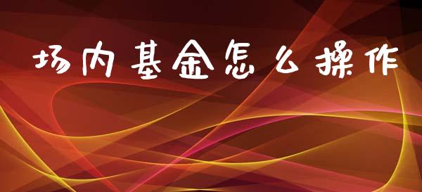 场内基金怎么操作_https://m.letulww.com_期货开户保证金_第1张