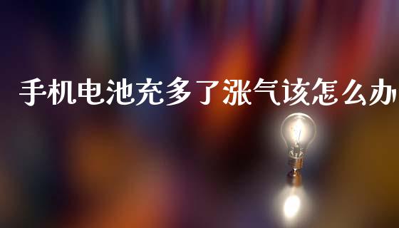 手机电池充多了涨气该怎么办_https://m.letulww.com_股指期货交易时间_第1张
