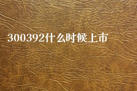 300392什么时候上市_https://m.letulww.com_股指期货交易时间_第1张