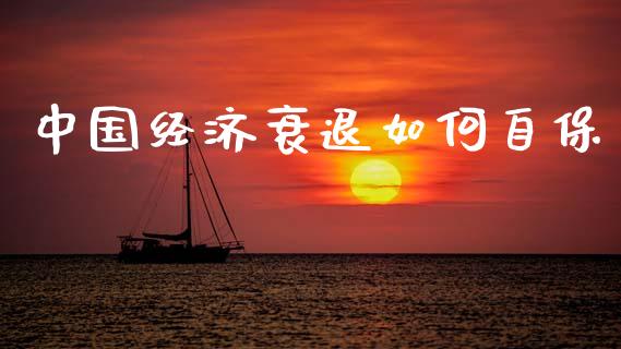 中国经济衰退如何自保_https://m.letulww.com_期货交易软件_第1张