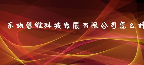 东软思维科技发展有限公司怎么样_https://m.letulww.com_期货交易软件_第1张