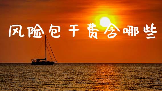 风险包干费含哪些_https://m.letulww.com_期货交易软件_第1张