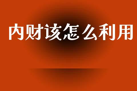 内财该怎么利用_https://m.letulww.com_期货交易策略_第1张