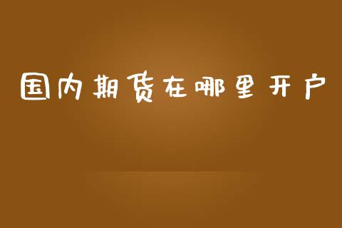 国内期货在哪里开户_https://m.letulww.com_期货交易策略_第1张