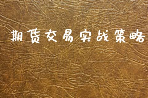 期货交易实战策略_https://m.letulww.com_期货交易策略_第1张
