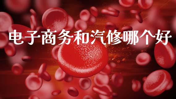 电子商务和汽修哪个好_https://m.letulww.com_期货交易策略_第1张