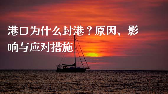 港口为什么封港？原因、影响与应对措施_https://m.letulww.com_期货交易软件_第1张
