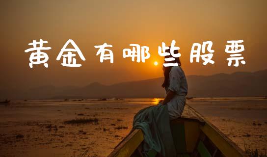 黄金有哪些股票_https://m.letulww.com_期货交易策略_第1张