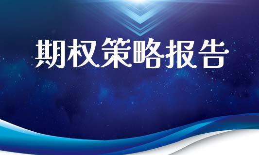 期权策略报告_https://m.letulww.com_期货交易软件_第1张