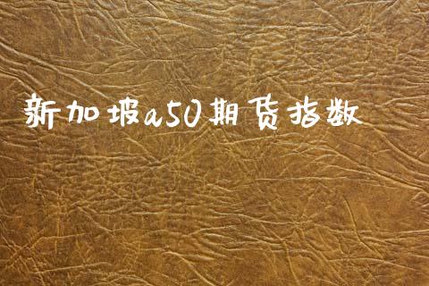 新加坡a50期货指数_https://m.letulww.com_期货开户保证金_第1张