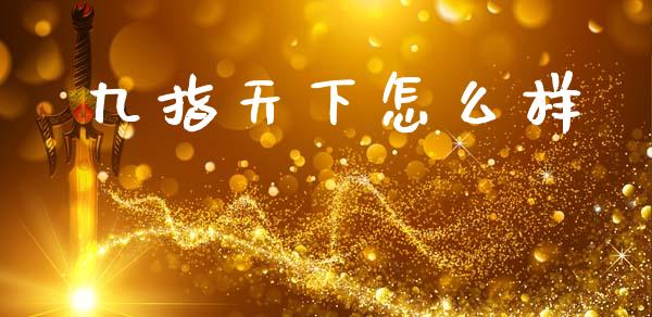 九指天下怎么样_https://m.letulww.com_期货开户保证金_第1张