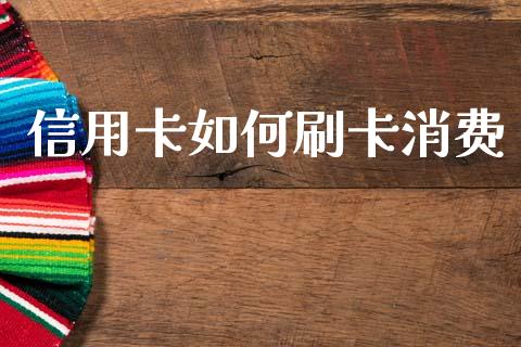 信用卡如何刷卡消费_https://m.letulww.com_期货交易软件_第1张