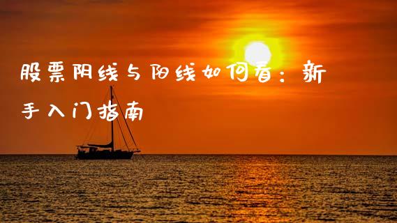 股票阴线与阳线如何看：新手入门指南_https://m.letulww.com_期货交易软件_第1张