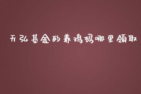 天弘基金的养鸡码哪里领取_https://m.letulww.com_期货交易软件_第1张