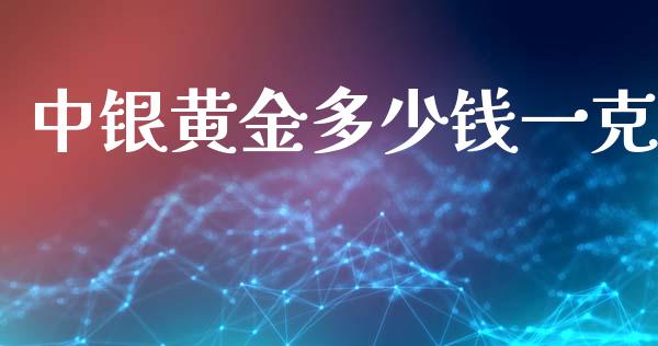 中银黄金多少钱一克_https://m.letulww.com_期货交易策略_第1张