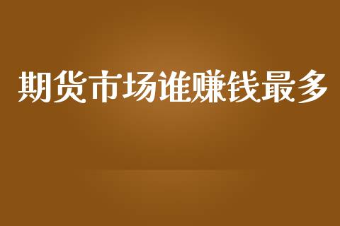 期货市场谁赚钱最多_https://m.letulww.com_股指期货交易时间_第1张
