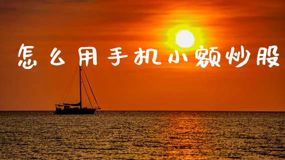 怎么用手机小额炒股_https://m.letulww.com_期货交易软件_第1张