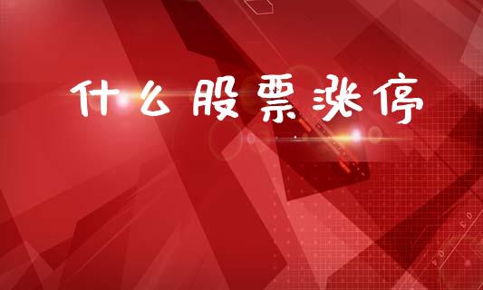 什么股票涨停_https://m.letulww.com_股指期货交易时间_第1张