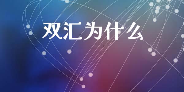 双汇为什么_https://m.letulww.com_期货交易策略_第1张
